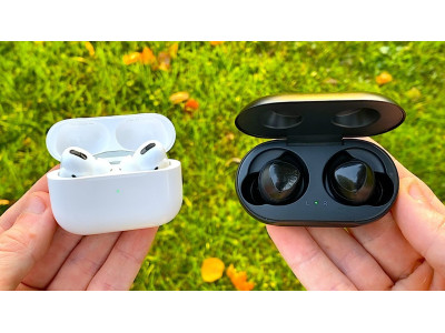 Сравнение топовых AirPods Pro и Samsung Galaxy Buds+