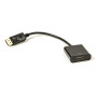 Кабель-переходник PowerPlant HDMI - DisplayPort 0.15м, Black