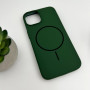 Чехол Cosmic Silicone Case Magnetic для iPhone 14, Atrovirens