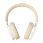 Bluetooth наушники Baseus Bowie H1 Noise-Cancelling Wireless Headphones Rice, White