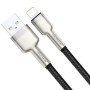 Data-Кабель Baseus Cafule Series Metal USB to Lightning 2.4A 0.25m, Black