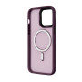 Чехол - накладка Cosmic Magnetic Color HQ для iPhone 15 Pro Max, Bordo