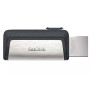 Флешка Flash Drive SanDisk USB 3.1 / Type-C 256Gb (150 Mb/s), Silver-Black