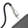 Data-Кабель Baseus Cafule Series Metal USB to Lightning 2.4A 0.25m, Black