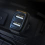 Автомобильное зарядное устройство HOCO Z36 2.4A, Black