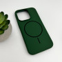 Чехол Cosmic Silicone Case Magnetic для iPhone 15 Pro, Atrovirens
