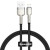 Data-Кабель Baseus Cafule Series Metal USB to Lightning 2.4A 0.25m, Black