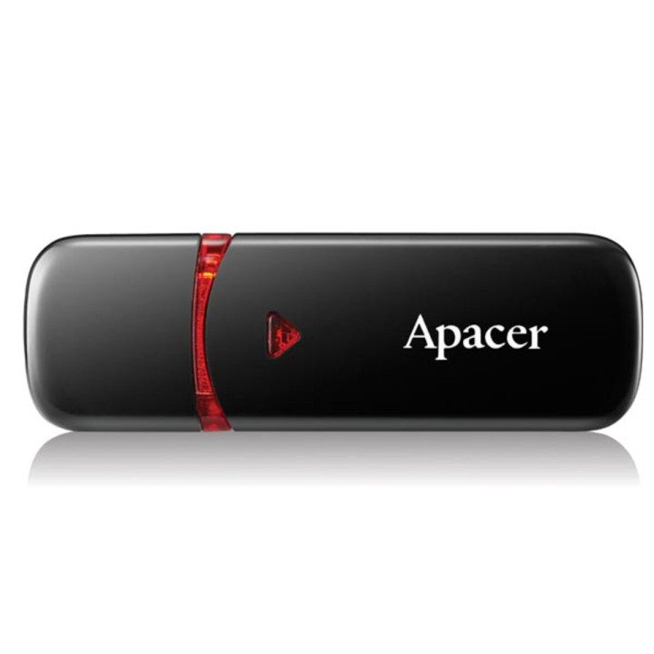 USB флешка Apacer AH333 USB 2.0 64Gb, Black