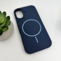 Чехол Cosmic Silicone Case Magnetic для iPhone 17, Dark Blue