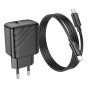Сетевое зарядное устройство HOCO CS22A PD30W cable Type-C to Type-C, Black