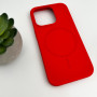 Чехол Cosmic Silicone Case Magnetic для iPhone 16 Pro, Red
