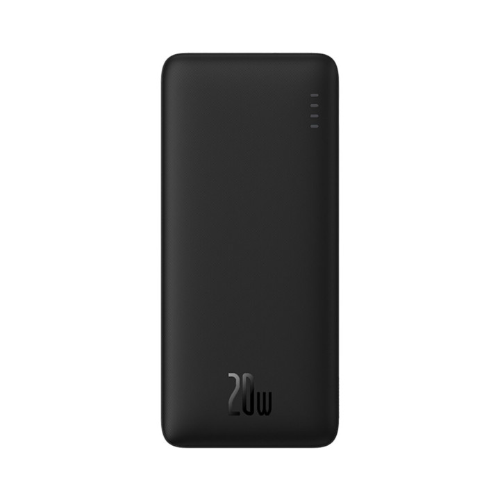 Внешний аккумулятор Power Bank Baseus Airpow Fast Charge Power Bank 10000mAh 20W, Black ( PPQD090001 )
