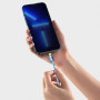 Data Кабель Baseus Gem USB-C to Lightning 20W 2m, Galaxy Blue ( P10373001311-01 )