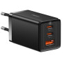 Сетевое зарядное устройство Baseus GaN5 Pro Fast Charger 65W, Black