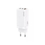 Сетевое зарядное устройство Usams US-CC110 T33 PD65W / QC4.0, White