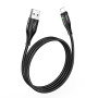 Data-Кабель HOCO U93 USB to Lightning 2.4A 1.2m, Black
