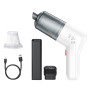 Автомобильный пылесос BOROFONE FC4 Diamond brushless portable car vacuum cleaner 4000 mAh, White