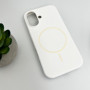 Чехол Cosmic Silicone Case Magnetic для iPhone 17, White