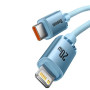 Data Кабель Baseus Gem USB-C to Lightning 20W 2m, Galaxy Blue ( P10373001311-01 )