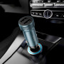 Автомобильное зарядное устройство для HOCO Z49 Level dual port 12W, Metal Gray