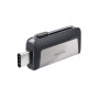 Флешка Flash Drive SanDisk USB 3.1 / Type-C 256Gb (150 Mb/s), Silver-Black