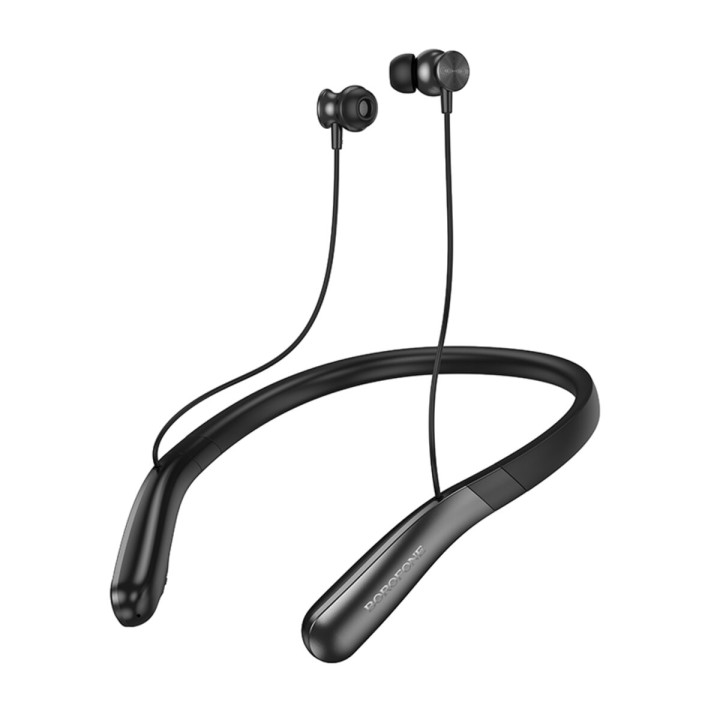 Bluetooth наушники-гарнитура BOROFONE BE67 Sound neck-mounted BT earphones, Black