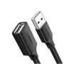 Кабель UGREEN US103 USB 2.0 Male to A Female 2m, Black