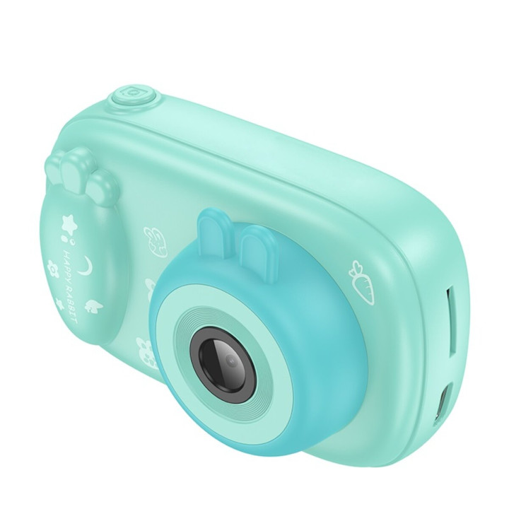 Детская камера HOCO DV205 Dual-camera 600 mAh, Blue