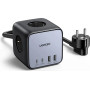 Сетевое зарядное устройство UGREEN CD268 65W DigiNest Cube (2C 2A), Black