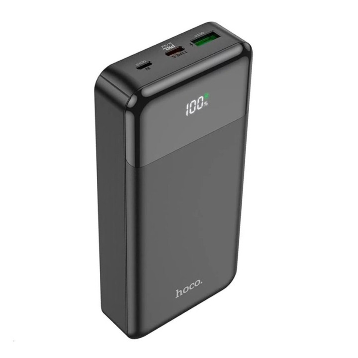 Внешний аккумулятор Power Bank HOCO J102A Cool figure Type-C PD20W / USB QC3.0 20000mAh, Black