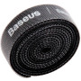 Органайзер для кабелей Baseus Colourful Circle Velcro strap 3m, Black