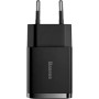 Сетевое зарядное устройство Baseus Compact Charger 2-USB 10.5W, Black