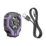 Мобильный кулер HOCO GM26 Ambitious cooling mobile phone fan, Black