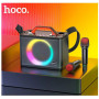 Портативная Bluetooth колонка HOCO BS57 Jenny dual mic wireless karaoke BT speaker, Black