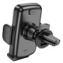 Автомобильный держатель для мобильного HOCO CA94 Polaris push-type air outlet car holder, Black