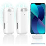 Беспроводная микрофонная система Ulanzi Vijim J12 Wireless Lavalier Microphone System Lightning 800 mAh, White