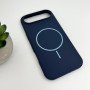 Чехол Cosmic Silicone Case Magnetic для iPhone 17 Air, Dark Blue