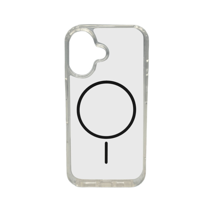 Чехол Cosmic Acrylic Thin Magnetic для iPhone 16, Grey