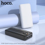 Портативная батарея Power Bank HOCO J118A with cable 20000mAh, Black