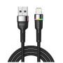 Data - Кабель Essager EXCL-XCDA01 2.4A USB to Lightning 2m, Black