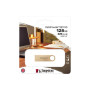 USB флешка Kingston SE9 G3 USB 3.2 128GB 220MB/s, Metal Gold