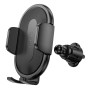 Автодержатель для телефона BOROFONE BH133 Rio push-type car holder (air outlet), Black