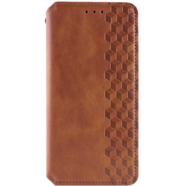 Чехол-накладка Rubic Leather для Xiaomi Redmi Note 13 Pro Plus 5G, Brown