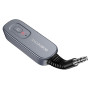 Bluetooth-ресивер BOROFONE BC51 Clear way AUX BT audio receiver/transmitter, Metal Grey