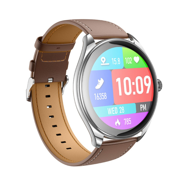 Смарт-часы HOCO Y22 AMOLED Smart sports watch (call version), Silver