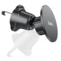 Магнитный держатель для мобильного HOCO H12 Fine jade ring magnetic car holder(air outlet), Black