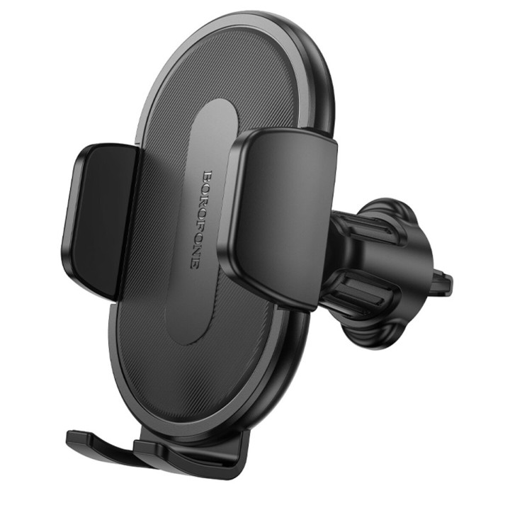 Автодержатель для телефона BOROFONE BH133 Rio push-type car holder (air outlet), Black