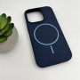 Чехол Cosmic Silicone Case Magnetic для iPhone 15 Pro, Dark Blue