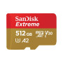 Карта памяти microSDXC SanDisk Extreme A2 UHS-1 U3 512Gb class 10