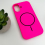 Чехол Cosmic Silicone Case Magnetic для iPhone 16, Shiny Pink